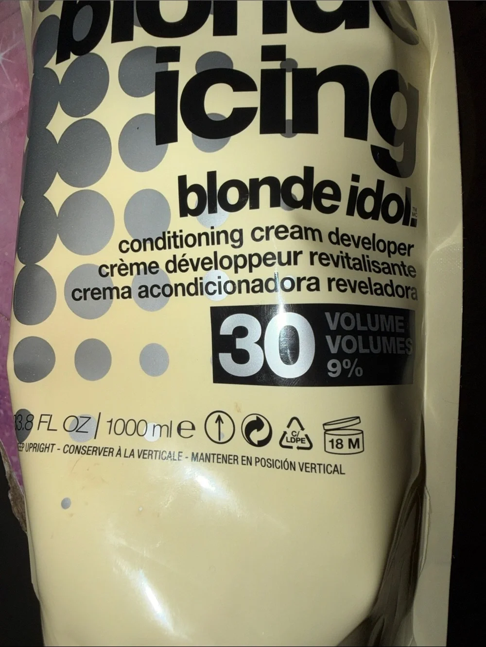 Redken Blonde Icing Conditioning Cream Developer